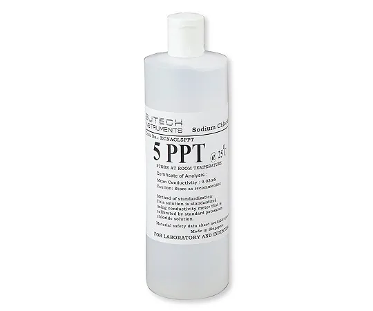1-3571-12　［已停用］便携式经济盐度计 (盐6+) 校准溶液5ppt用于盐度计　ECNACL5PPT