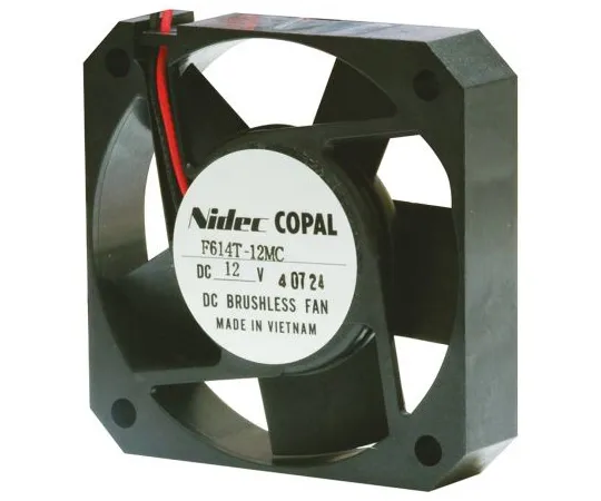 63-4814-07　Axial Fan Supply Voltage 24 V dc 62x62x14.5mm DC　F614T-24MC