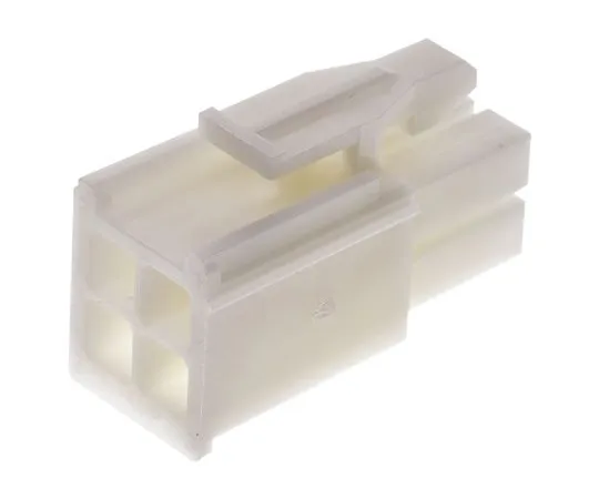 63-4817-87　TE Connectivity微型通用MATE-N-LOK公头连接器外壳，4.14毫米间距，4路，2列　172167-1