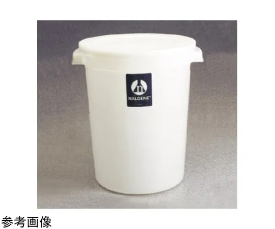 65-5643-72　Round Container 15 L 1 Box (6 Pieces x 1 Pack)　7142-0015