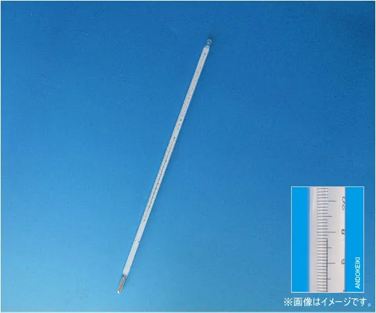 64-0704-51　标准杆体温计，浸渍线+90~150°C (0.2) 检查结果书写　1-09-3-VC