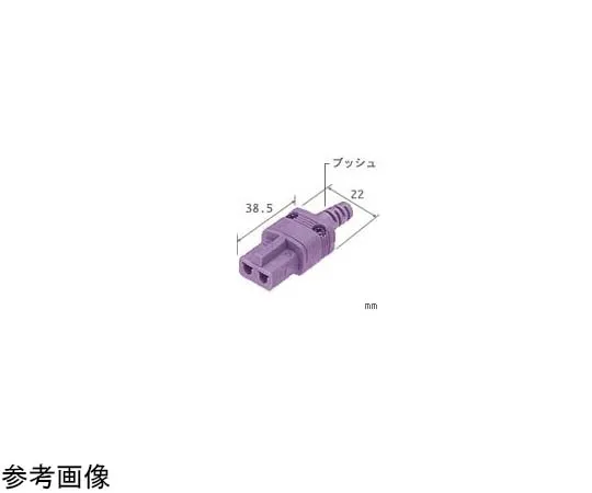 65-3532-20　Thermocouple Connector ASP Plug Thermocouple Type: K Type Shape: M Bush Diameter (φmm): 2.5　ASP-K-M-2.5