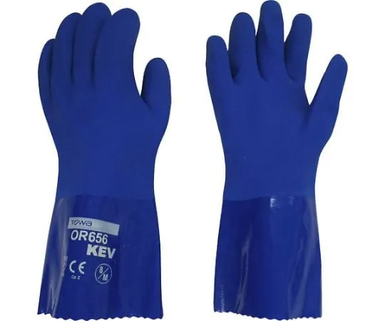 63-2054-23 Kevlar PVC耐油手套 OR656-1P-8