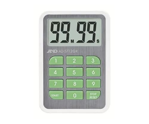 61-4673-26-57　卡式100分钟计时器绿色中文校准证书　AD-5712GR