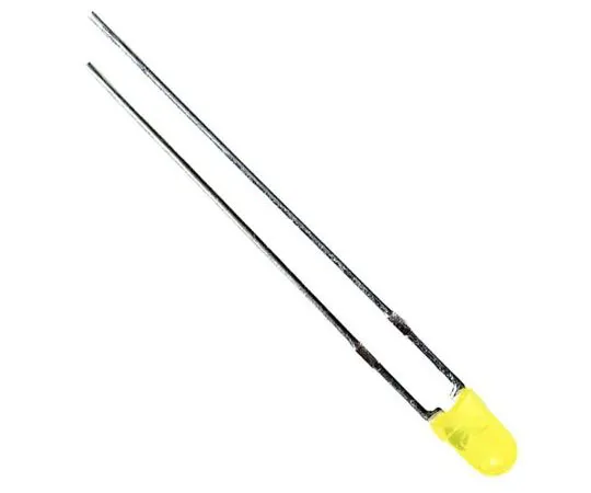 63-4738-76　2.1 VYellow LED 3毫米通孔，KingbrightL-934YD　L-934YD