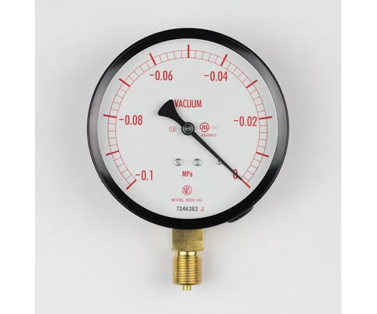 65-4282-90　Normal Pressure Gauge (Φ100) Vacuum Gauge (Negative Pressure Gauge) Vertical A Frame -0.1~0 MPa　AE20-131