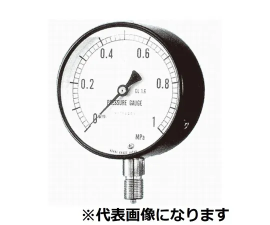 65-3442-92　Bourdon Pressure Gauge Type A Pressure Range (MPA): 0~0.04　101-A750X0.04MPA