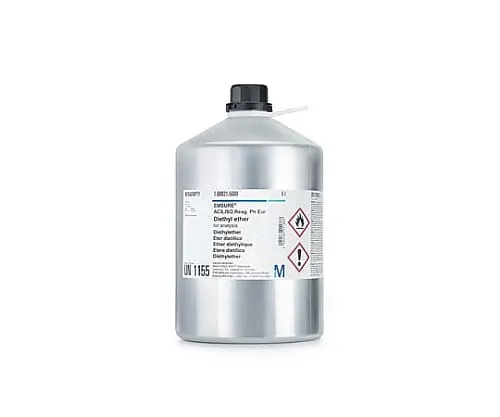 61-0288-44　Diethyl Ether for Analysis Emsure (TM) ACS, ISO, Reag.。pH 1009212.5L　1.00921.2500