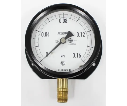 65-4296-32-20　Sealed Pressure Gauge (75Φ) Vertical A Frame with 0.16 MPa Inspection Certificate　BC10-271