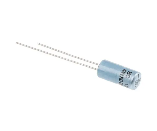 63-4739-29　Vishay 10μF50V直流铝电解电容器，通过5号孔 (Dia。)x 11 mm+105°5 mm 2.5 mm　MAL211651109E3
