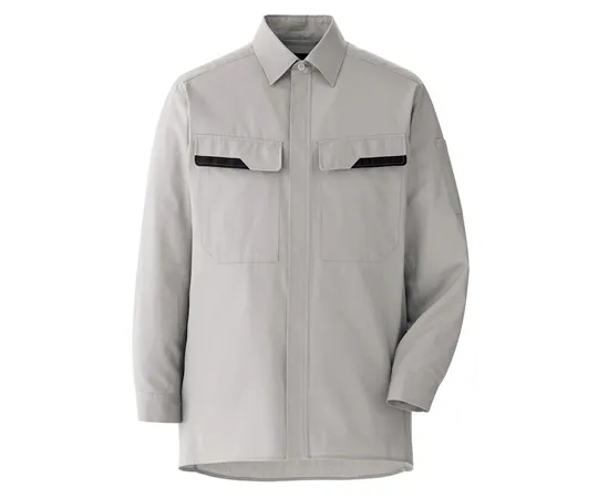 65-1273-41 工作服,VERDEXCEL棉100%衬衫银灰色SVES2401-UE-S VES2401-UE-S