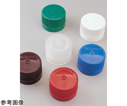 68-5631-76　Color Cap for Bottle PP Cap Type/38-430 Color/Natural Bulk Packaging 1 Box (250 Pieces)　362150-0384