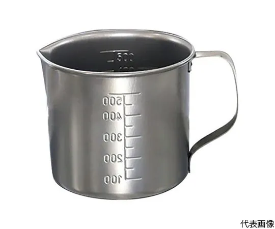 64-5022-59　［Discontinued］Titanium Measuring Cup (Beaker) with Spout and Handle　TN-632H