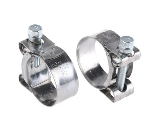 63-4749-76　RS PRO不锈钢镀锌钢板 (螺栓) 螺栓驱动，带宽20 mm,内径37 mm -40 mm　265-0203