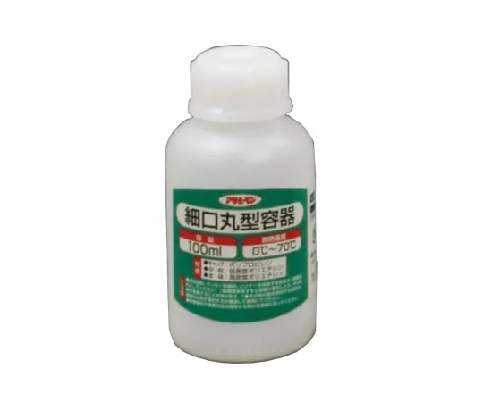 62-2284-35　［Discontinued］Narrow Mouth Round Container 100 mL　1027-04