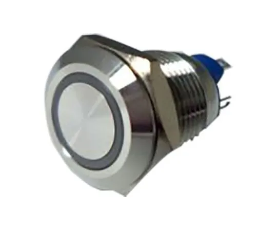 63-4661-84　RS PRO单杆单掷 (SPST) 瞬间黄色LED按钮开关，IP65,IP67, 12 (Dia。) mm,面板安装　111-6534