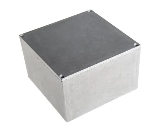 63-4768-43　哈蒙德浅盖-薄壁，压铸铝圈，IP54, 125 x 125 x 79 mm　11130PSLA