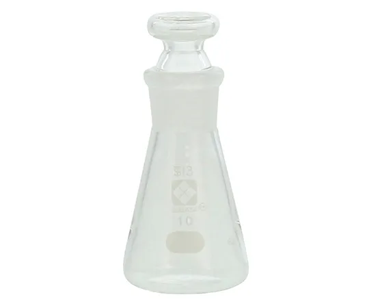 6-016-01　［已停用］Elelenmeyer底塞烧瓶10mL