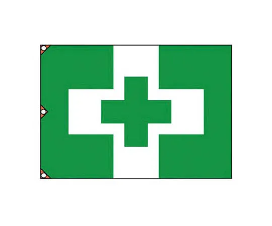 62-0030-92 Safety and Health Flag (Large) Cotton 1050 x 1500 mm 372-07