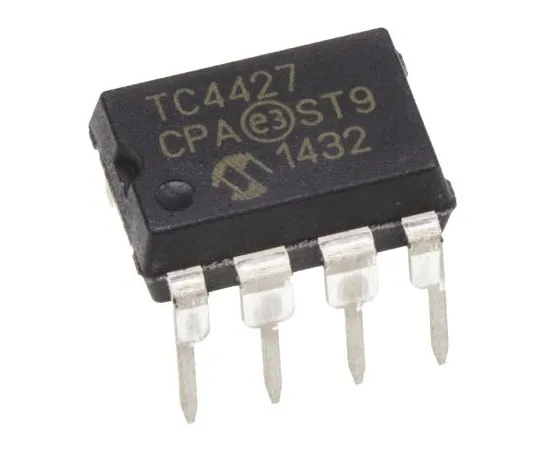 63-4727-01　微芯TC4427CPA双低侧MOSFET电源驱动器，1.5A8针，PDIP　TC4427CPA
