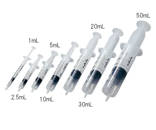 3-7118-01　［已停用］NAVIS注射器无针，灭菌1mL　1ml