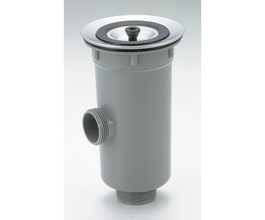 68-0508-17　Small Drain Trap G1-1/2 Screw Overflow Type A Lid/Resin Basket　TO-298NAP