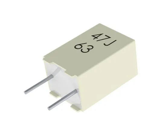 63-4760-05　凯美特100nF聚酯电容器PET 40 V ac, 63 V dc±5% R82系列通孔　R82DC3100DQ50J