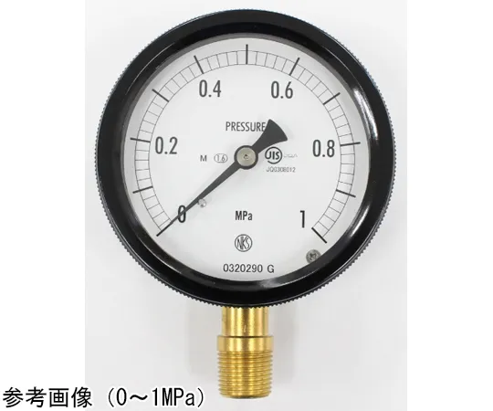 65-4297-32　Sealed Pressure Gauge (75Φ) Vertical A-Frame for Steam 0.6 MPa　BC12-181