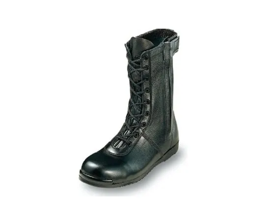64-6538-76 High-Place Work Lace-Up Boots Zipper Black 23.5 cm CH-S5800