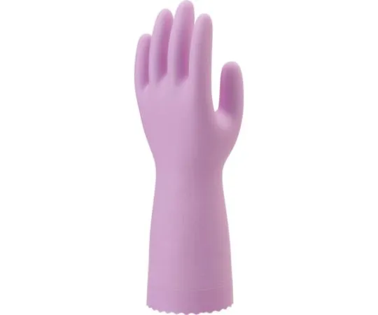 67-6858-44　PVC Gloves, Nice Hand Mew, Medium Thick, 1 Hand Left, Pink, M Size　NHMICK-L