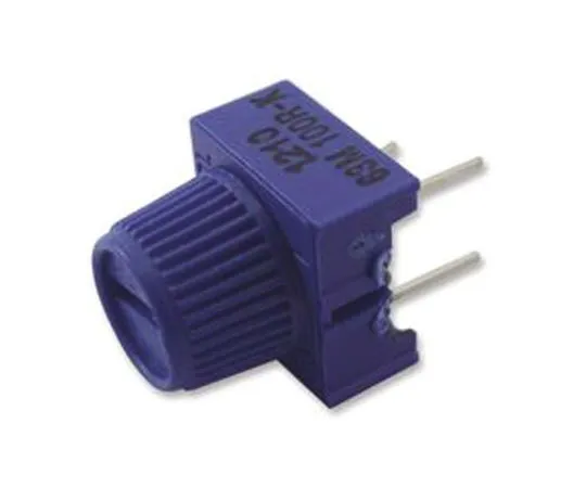 63-4697-51　Vishay63M-T607系列带引脚端子的通孔微调电阻，10kΩ±10% 1/2W±100 ppm/°C手指调节　M63M103KB30T607