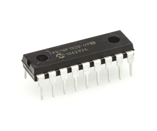 63-4804-90　单片机PIC18F1320-I/P,8位PIC单片机，40MHz,8kB, 256 B闪存，18PinPDIP　PIC18F1320-I/P