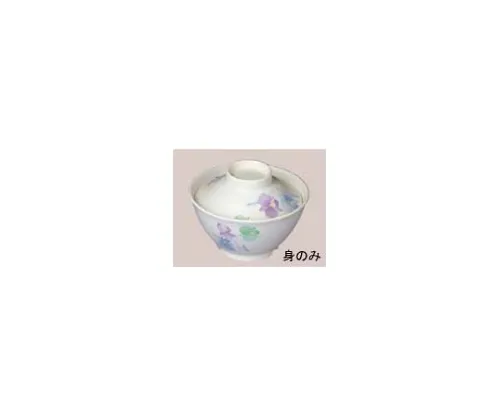 61-6833-97　Melamine Japanese dish, Sumire Rice Bowl, large body VO-57A　7610700