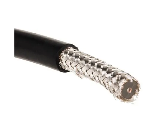 63-4748-28　Bedea Black Unterminated to UnterminatedRG223/U同轴电缆，50Ω5.38mm OD 20 m　RG223/U