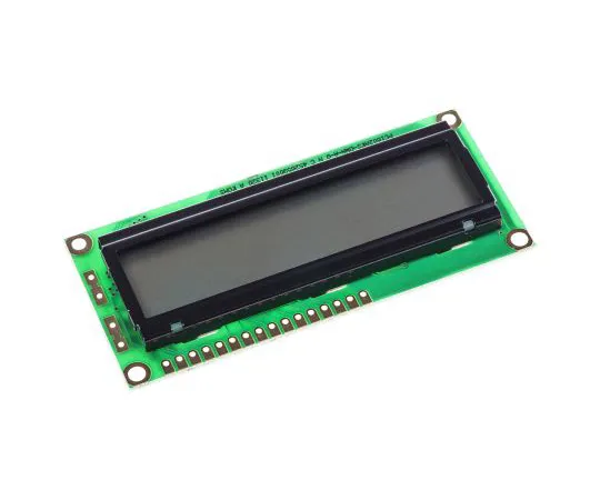 63-4755-20　PowertipPC1602ARSD字母数字LCD显示屏，2行16个字符，反射式　PC1602ARSD