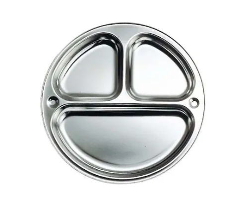 61-6842-20　K 18-8 Lunch Plate 30 cm　3228600