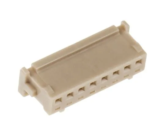 63-4660-59　Connector Housing Male 8 Pole 1 Row 1.25 mm DF13 Series 1 Bag (100 Pieces)　DF13-8S-1.25C