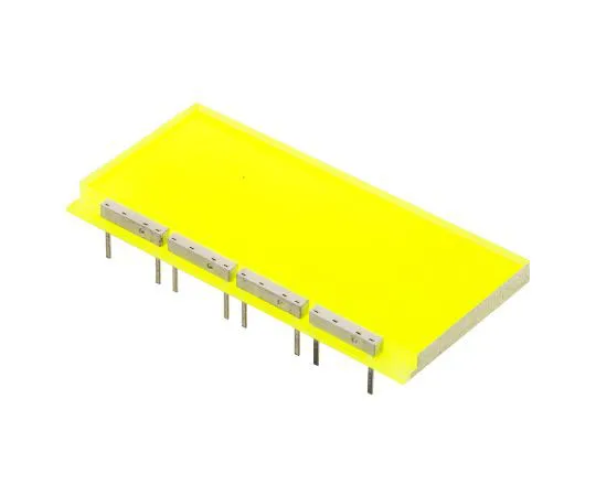 63-4717-47　Letech绿色背光，LED 8针23.3 x 48.7毫米　LTR24S3804YG