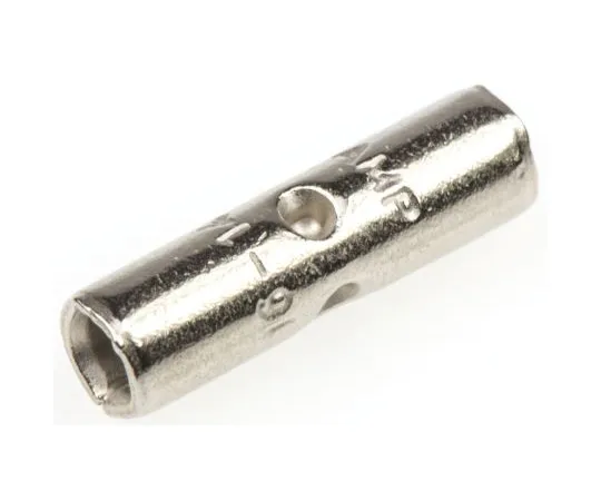63-4744-11　TEConnectivitySTRATO-THERMButtWireSplicConnector, NickelPlated 16→14 AWG　323795