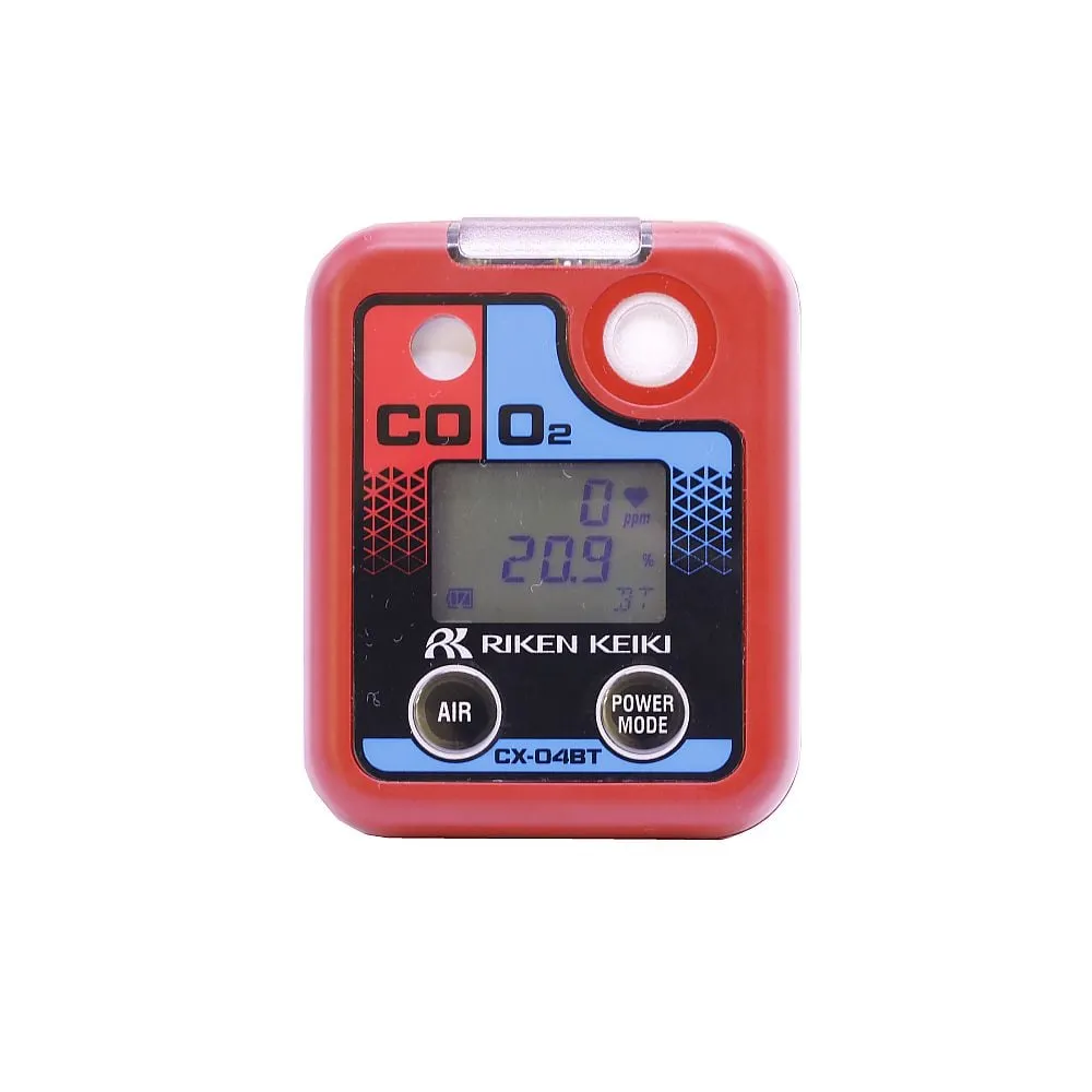 67-6600-51　Personal Oxygen and Carbon Monoxide Meter, battery type, Bluetooth compatible　CX-04BT