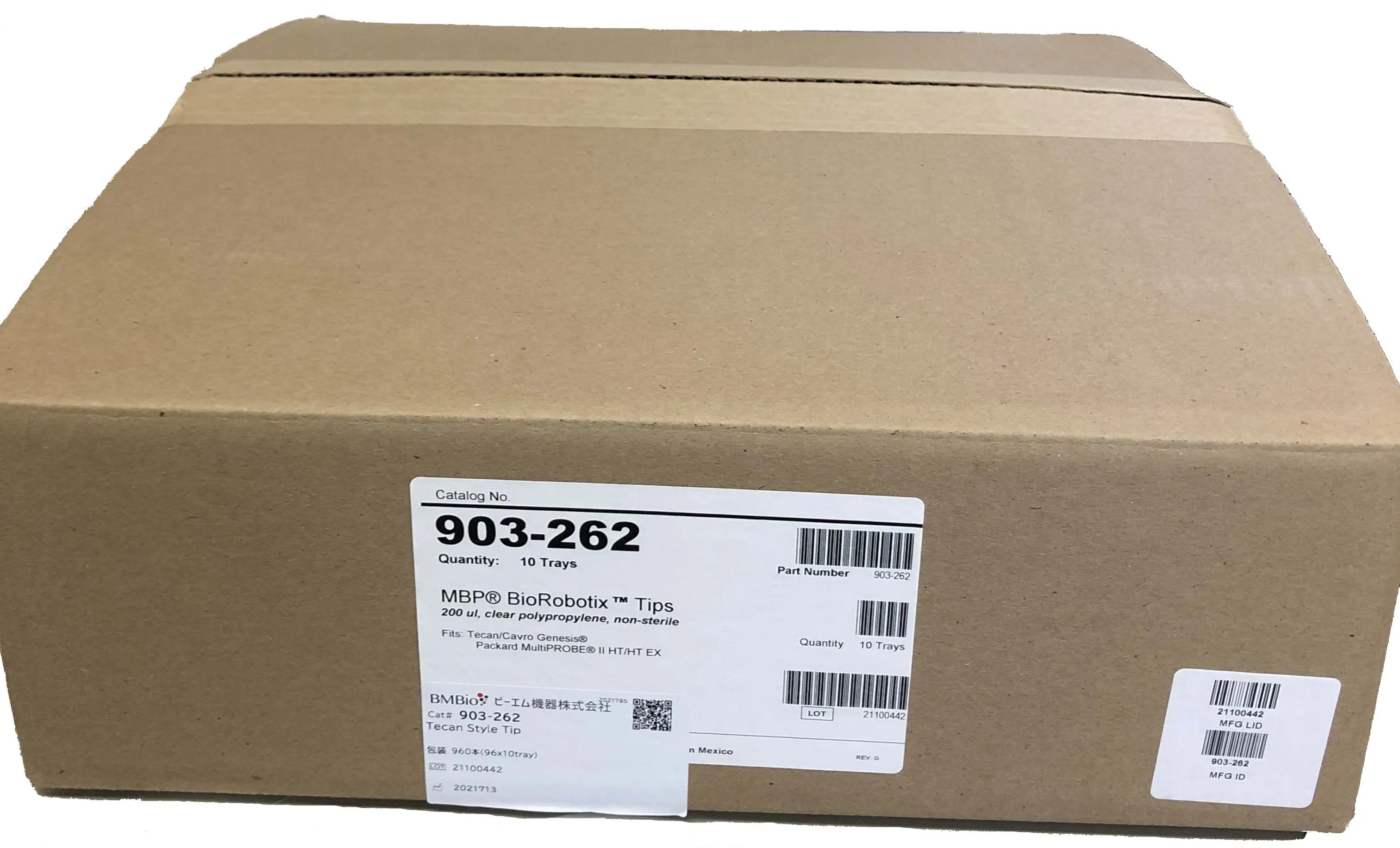 65-3794-23　BioRobotix Tip -200ul Tecan Style Tip 960 Pieces　903-262