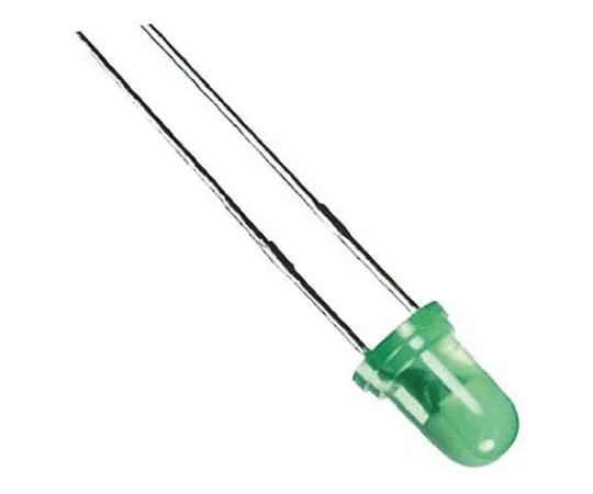 63-4738-55　6.5 V绿色LED 3毫米通孔，KingbrightL-934GD-5V　L-934GD-5V