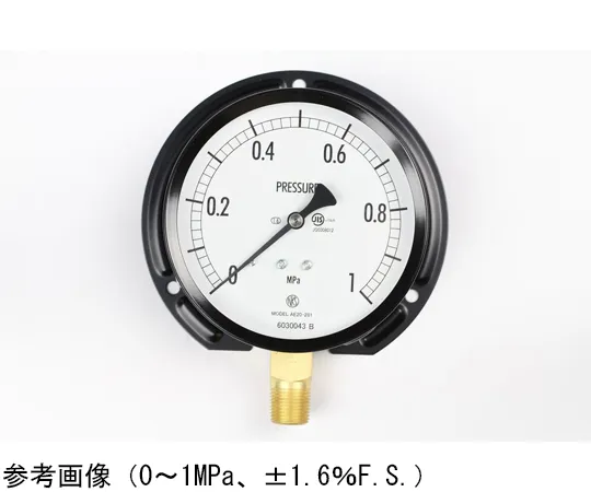 65-4289-03　Normal Pressure Gauge (Φ100) Vertical B Frame 0.16 MPa　AE20-281