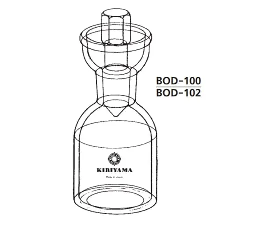 64-1076-99　［已停用］孵化器瓶102个　BOD-102