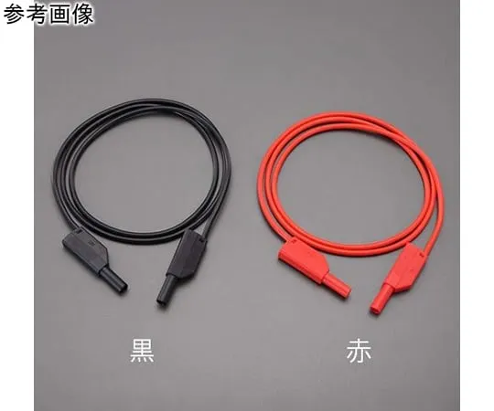 64-7909-38　［已停用］测试铅 (堆叠/黑色) 1000 mm　EA707NC-33