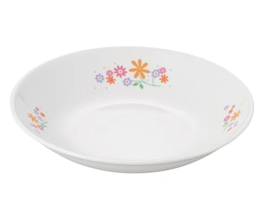 62-2921-33　Deep round Plate 20 cm bouquet (bouquet)　BU-115