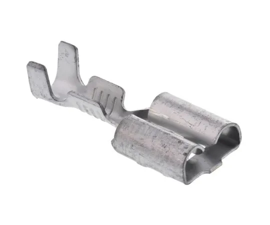63-4743-33　TE连通性FASTIN-FASTON。250系列压痕收发器，6.35 x 0.81mm,0.3mm 2至0.8mm 2,22AWG至18AWG,镀锡　60838-1