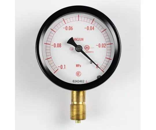 65-4294-37-20 Sealed Pressure Gauge (75Φ) Vacuum Gauge (Negative Pressure Gauge) Vertical A Frame - With 0.1~0 MPa with Inspection Certificate BC10-131