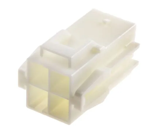 63-4836-81　JST VL女性连接器外壳，6.2毫米间距，4道，2排　VLR-04V