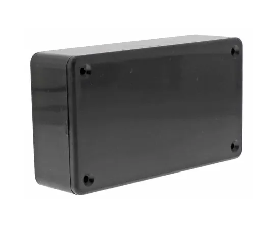 63-4831-45　Hammond 1591, ABS外壳，IP54, 112 x 62 x 31 mm　1591BBK